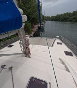deck, Leopard 46, catamaran for sale