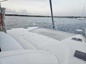 deck, Leopard 46, catamaran for sale