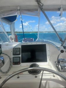 helm, Leopard 46, catamaran for sale