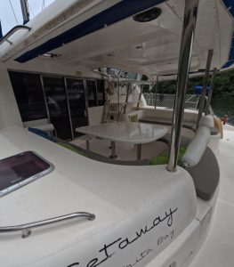 cockpit, Leopard 46, catamaran for sale