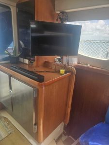salon, Leopard 46, catamaran for sale