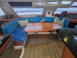 salon, Leopard 46, catamaran for sale