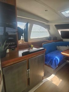 salon, Leopard 46, catamaran for sale