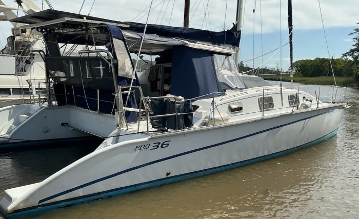 exterior, PDQ 36, catamaran for sale
