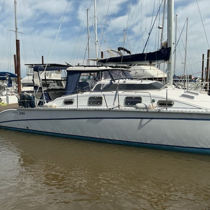 exterior, PDQ 36, catamaran for sale