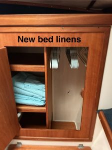 bed, PDQ 36, catamaran for sale