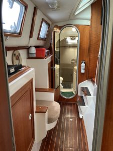 interior, PDQ 36, catamaran for sale