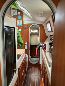 interior, PDQ 36, catamaran for sale