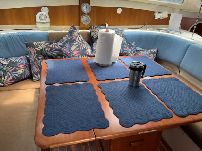 salon, PDQ 36, catamaran for sale