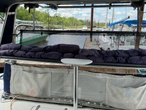 cockpit, PDQ 36, catamaran for sale