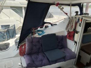 cockpit, PDQ 36, catamaran for sale