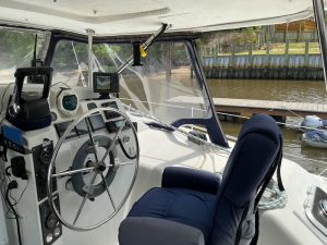 helm, PDQ 36, catamaran for sale