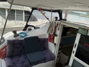 deck, PDQ 36, catamaran for sale