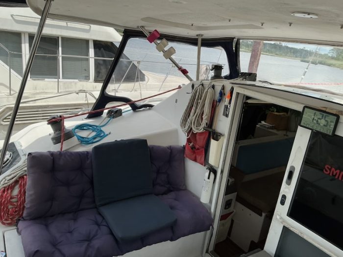 deck, PDQ 36, catamaran for sale