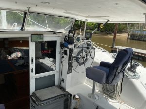 helm, PDQ 36, catamaran for sale