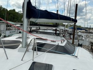 deck, PDQ 36, catamaran for sale