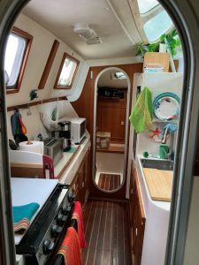 interior, PDQ 36, catamaran for sale