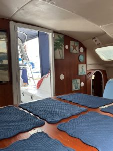 salon, PDQ 36, catamaran for sale