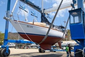 boatyard, Tartan 42, sailboat for sale