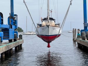 boatyard, Tartan 42, sailboat for sale