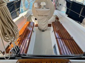 cockpit, Tartan 42, sailboat for sale
