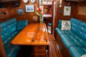 salon, Tartan 42, sailboat for sale