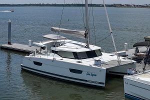 exterior, FP 40 Lucia, catamaran for sale