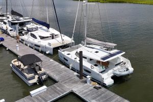 exterior, FP 40 Lucia, catamaran for sale