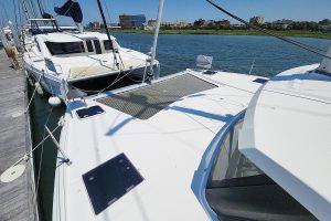 deck, FP 40 Lucia, catamaran for sale