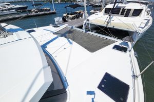 deck, FP 40 Lucia, catamaran for sale