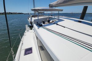 deck, FP 40 Lucia, catamaran for sale