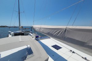 deck, FP 40 Lucia, catamaran for sale