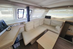 salon, FP 40 Lucia, catamaran for sale