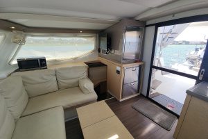 salon, FP 40 Lucia, catamaran for sale