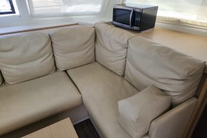 salon, FP 40 Lucia, catamaran for sale
