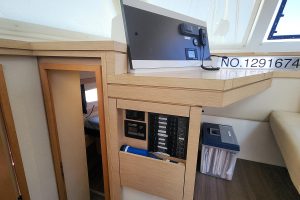 navigation station, FP 40 Lucia, catamaran for sale