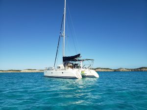 exterior, Lagoon 380, catamaran for sale