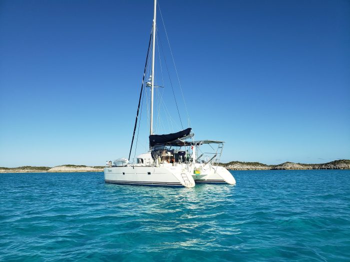 exterior, Lagoon 380, catamaran for sale