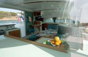 salon, Lagoon 380, catamaran for sale