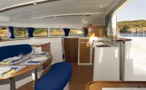 salon, Lagoon 380, catamaran for sale