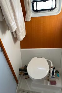 bath, Lagoon 380, catamaran for sale