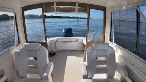 cockpit, NorthCoast, trawler for sale