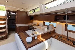 interior, Beneteau, sailboat for sale