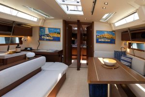 bed, Beneteau, sailboat for sale