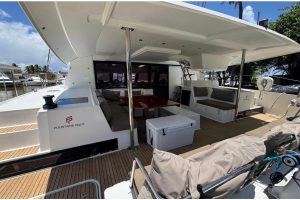 cockpit, FP 50 Saba, catamaran for sale