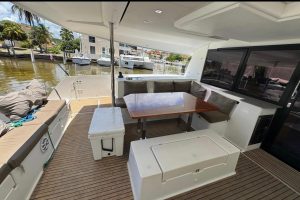 cockpit, FP 50 Saba, catamaran for sale