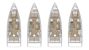 Beneteau layout drawing 2