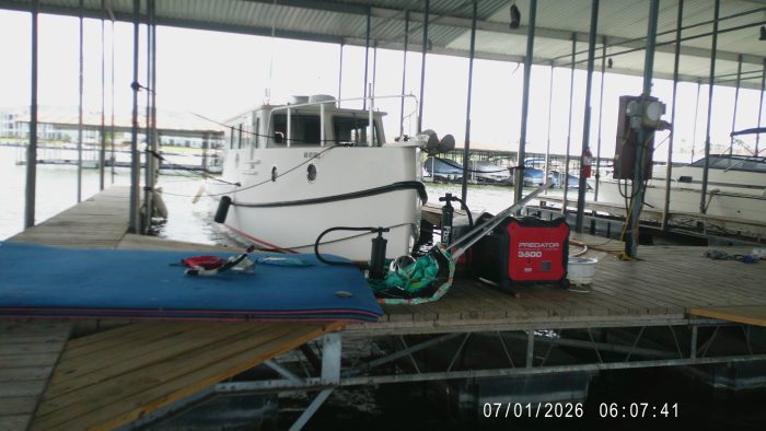 boatyard, Great Harbour TT35, trawler for sale