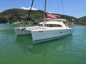 exterior, Lagoon 380, catamaran for sale