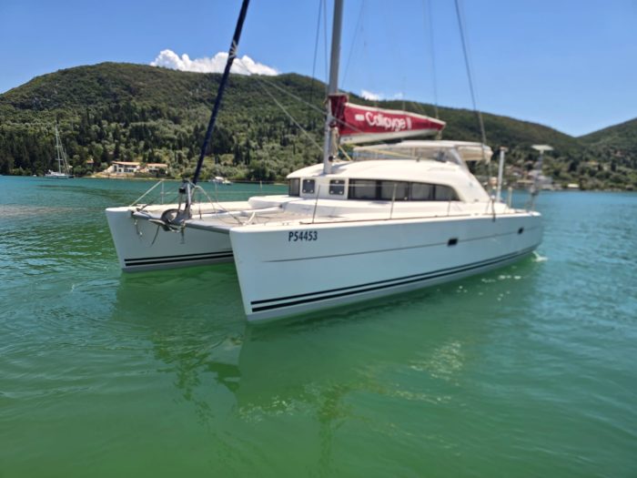 exterior, Lagoon 380, catamaran for sale